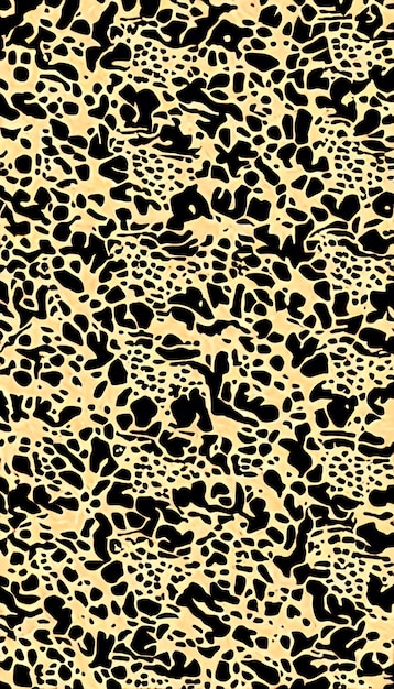 PSD an animal print with a repeating pattern aigenerated