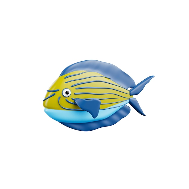 Animalia podwodne 3D Ilustracja
