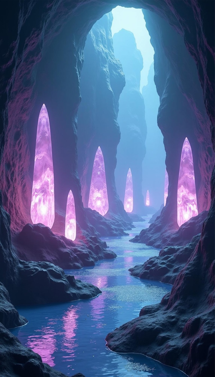 PSD anime cave