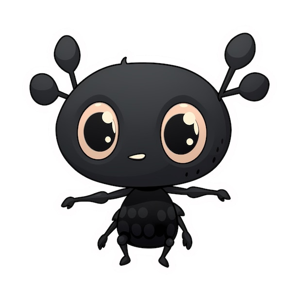 Ant Backpack Kawaii Naklejka Png Przezroczysty Plik