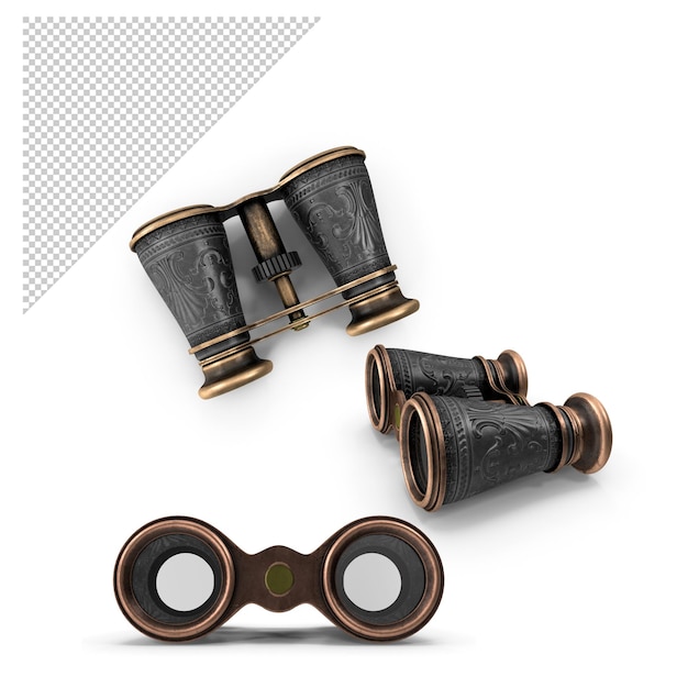 Antique Binoculars PNG