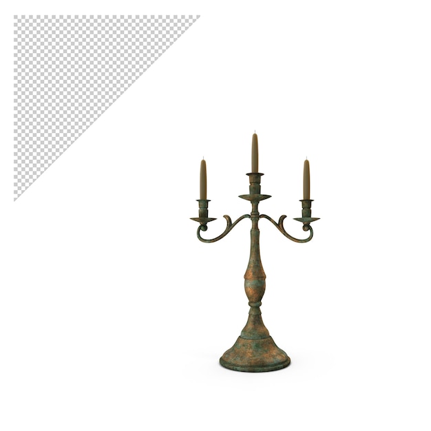 PSD candelabri antichi png