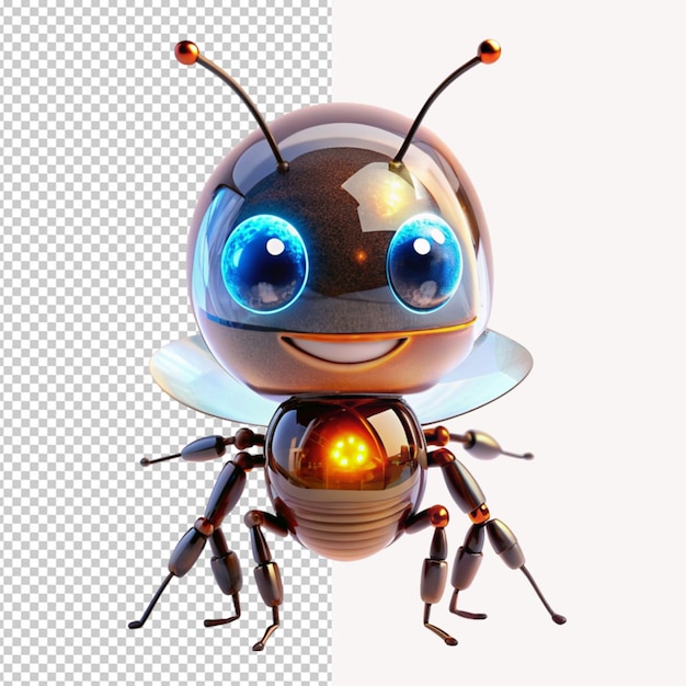 PSD antique futuristic ant