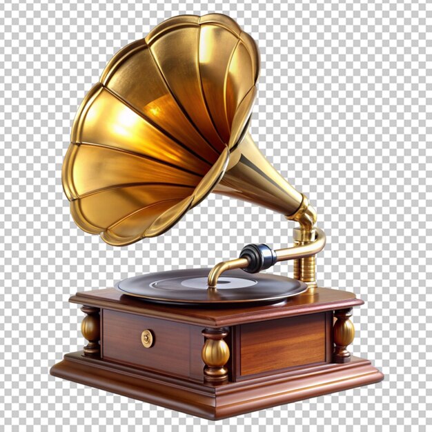 PSD antique gramophone