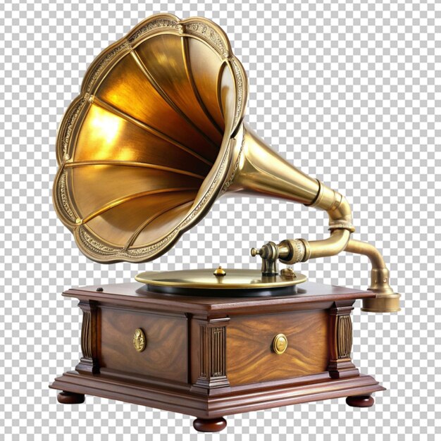 PSD antique gramophone