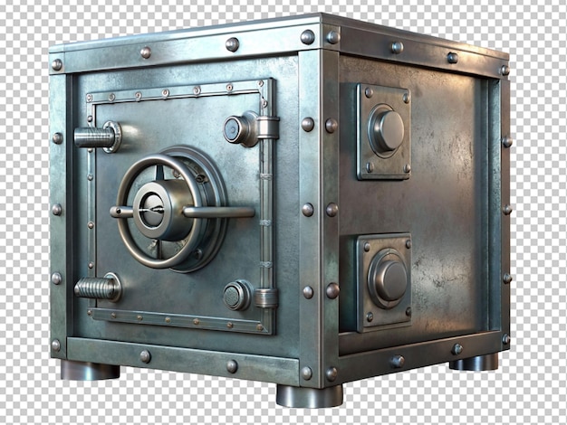 PSD antique safe box