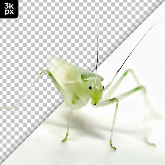 PSD aphid isolated on transparent background