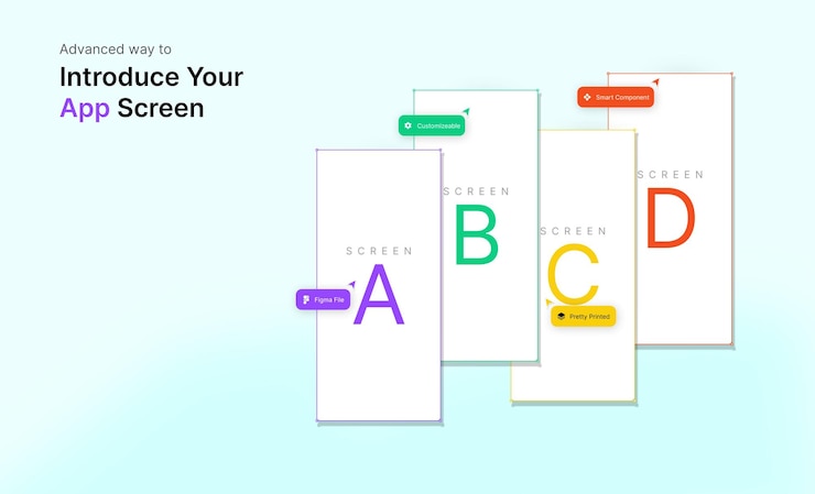 PSD app screen introduction guide