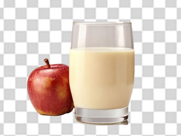 Яблочный и молочный сок png