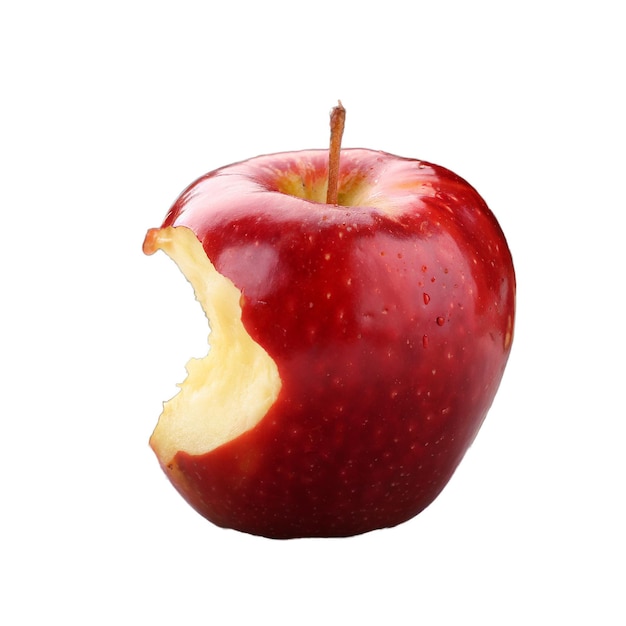 PSD Вырезанный яблоко