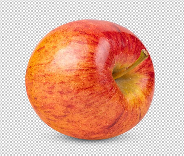 Apple isolated on alpha layer background