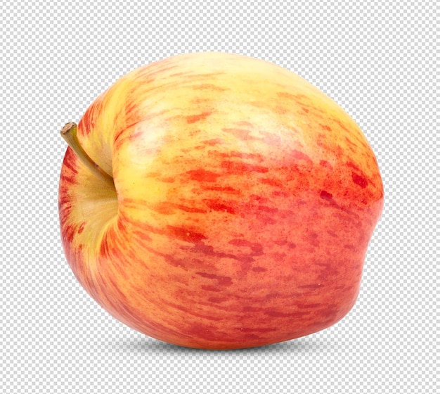 Apple isolated on alpha layer background