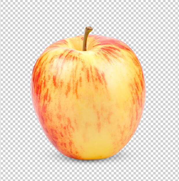 Apple isolated on alpha layer background