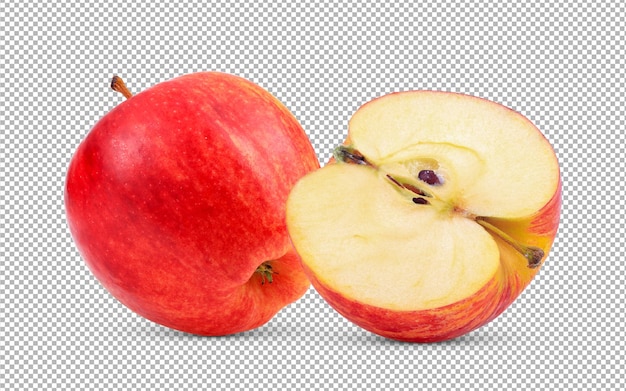 PSD apple isolated on alpha layer