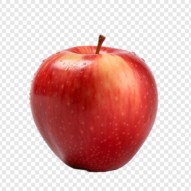PSD 透明な背景に分離されたリンゴ