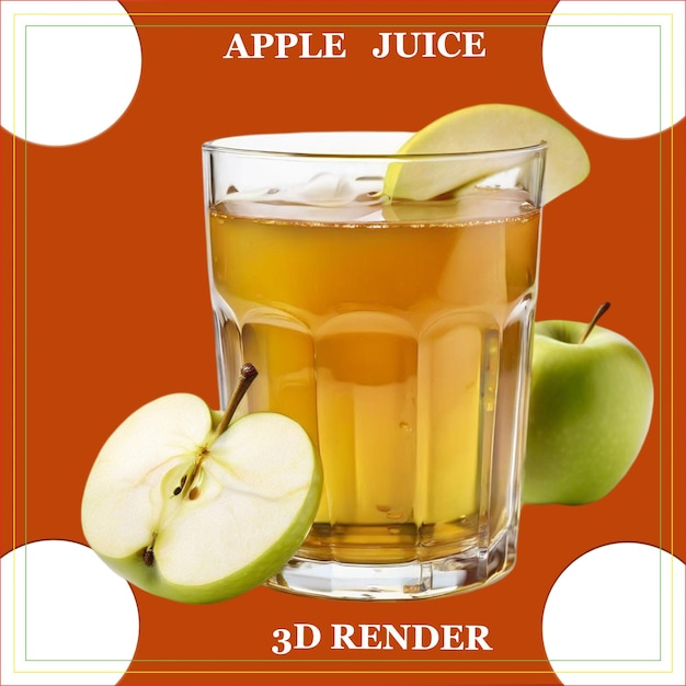 PSD apple juice and mango juice