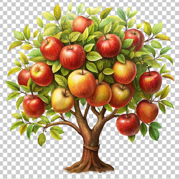 PSD apple tree