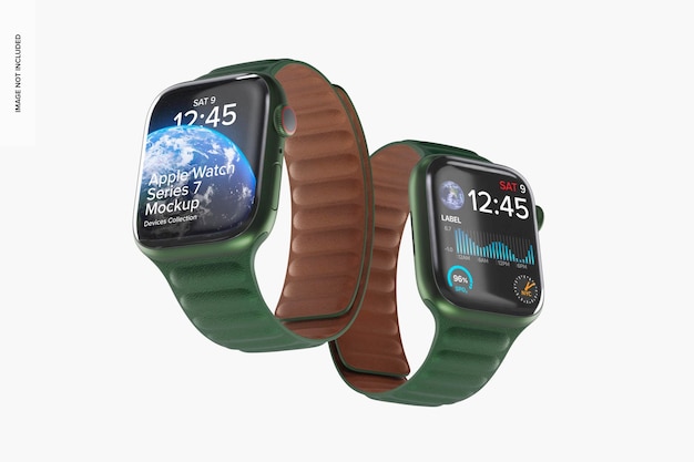 apple watch series 7 mockup