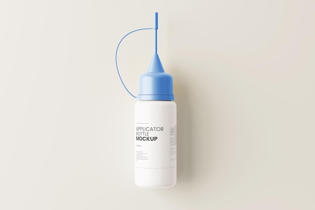 Applicator bottle mockup