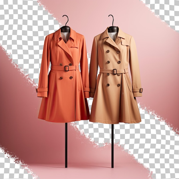PSD apply clipping path to cloaked mannequins for female outerwear