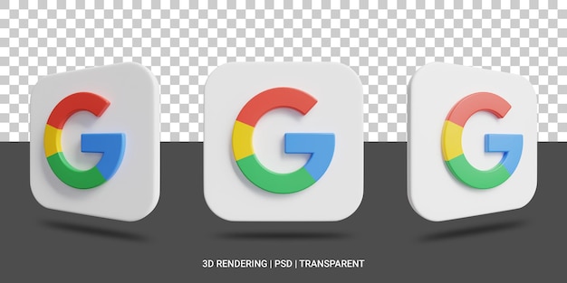 PSD applicazioni logo 3d