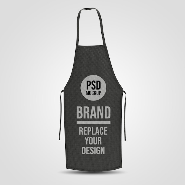 Apron 3d rendering mockup design