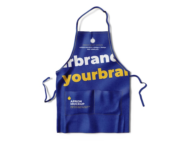 Apron Mockup Template