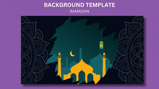 PSD arabesco realistico tridimensionale islamico arabo mandala sfondo ornamentale