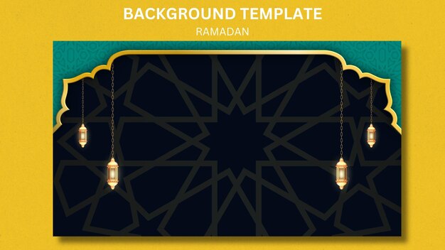 PSD arabesco realistico tridimensionale islamico arabo mandala sfondo ornamentale