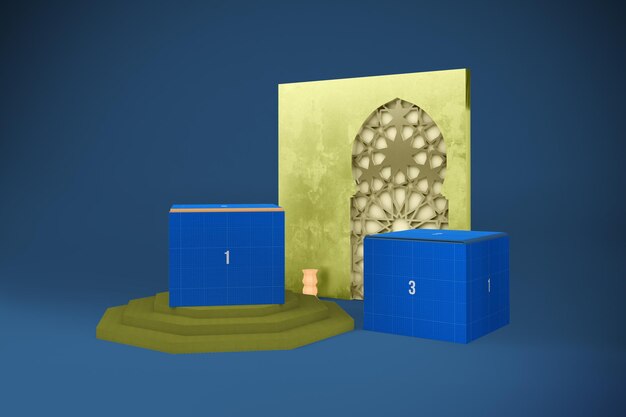 Arabic box mockup