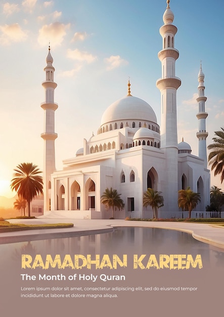 Lanterna araba della celebrazione del ramadan illustrazione di sfondo.