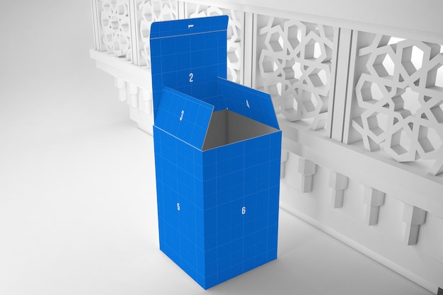 Arabic Rectangle Box Mockup