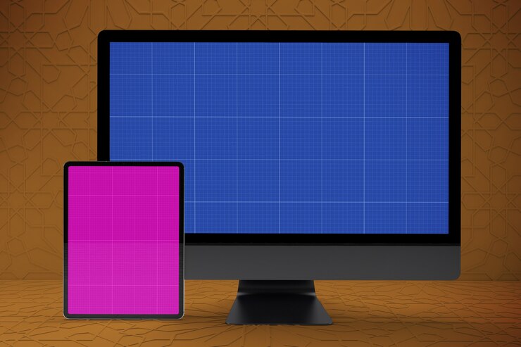 PSD arabic responsive mockup v.4