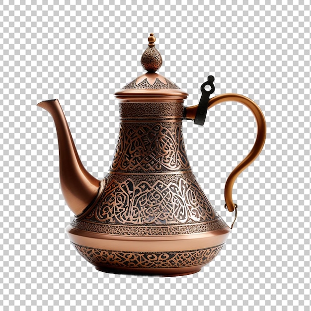 PSD arabische koffiepot png