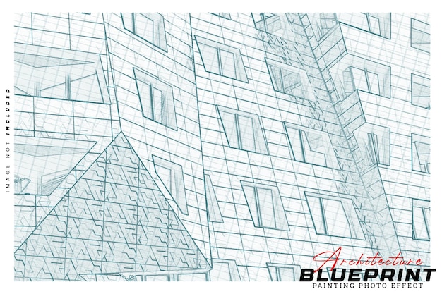 Architectural Blueprint of a Modern Building