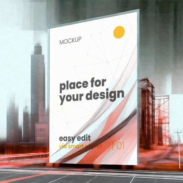 PSD architecture sketch drawing poster frame mockup 06 generative ai