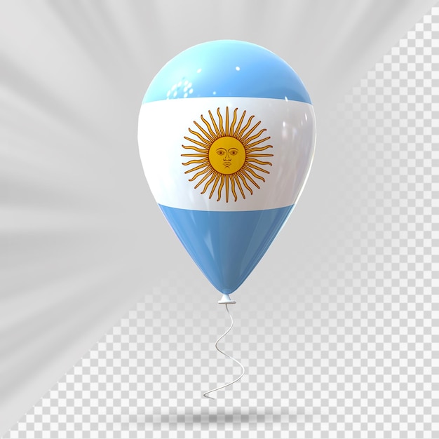 Pallone bandiera argentina