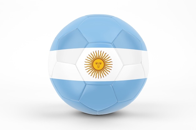 Calcio bandiera argentina