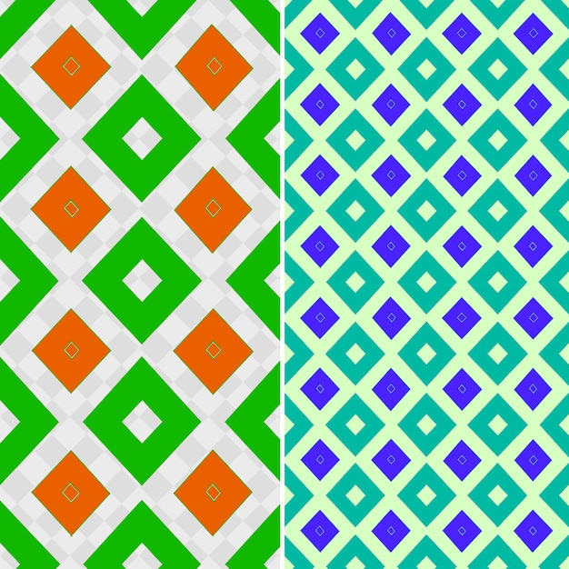 PSD argyle patronen met geometrische vormen en opgenomen in diamo creative abstract geometric vector