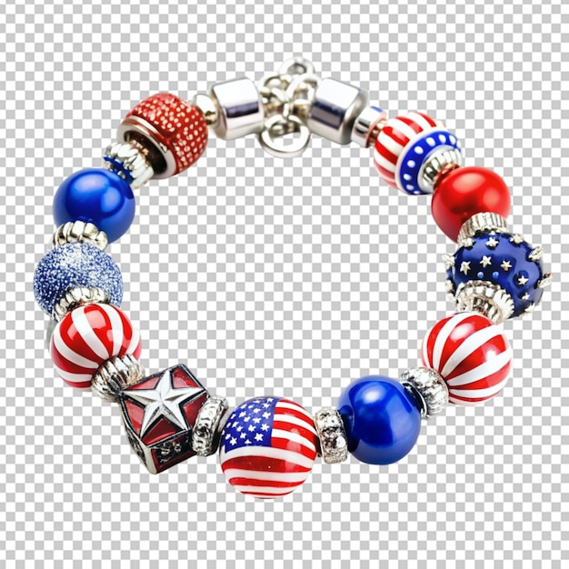 PSD armband met het thema van de amerikaanse vlag