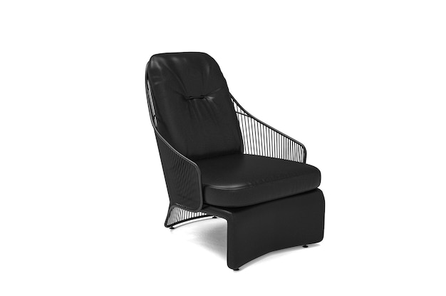 PSD Кресло фон черный бизнес стул классический цвет комфорт удобный современный
