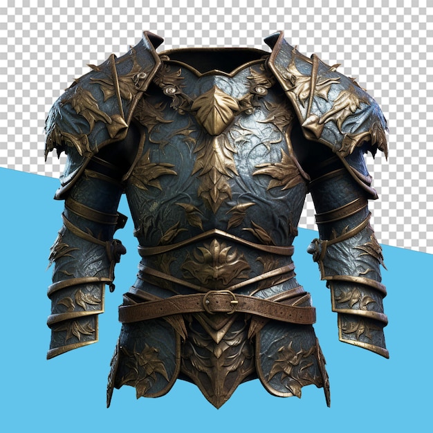 Armor isolated object transparent background