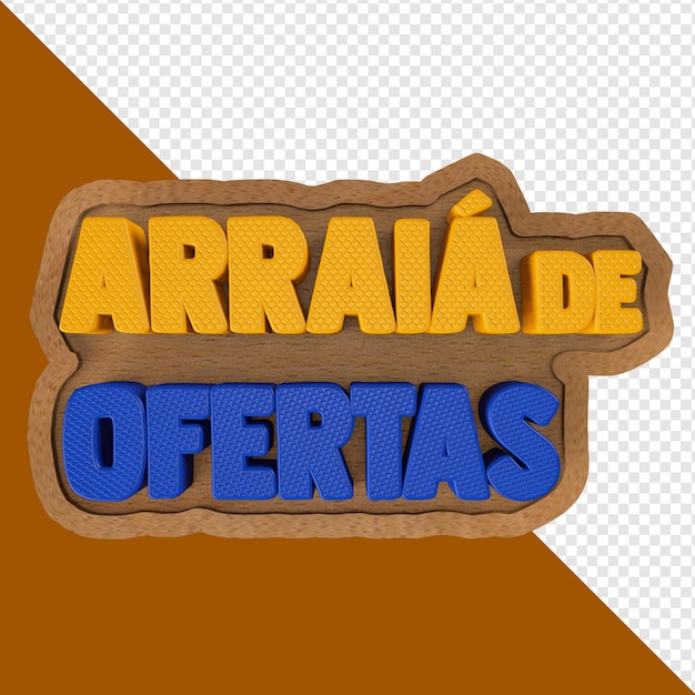 PSD arrai of offers