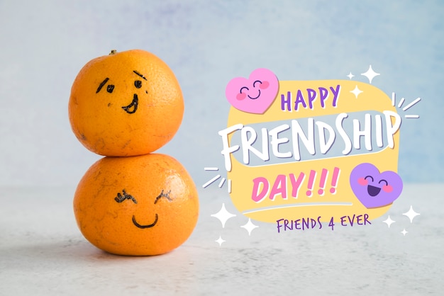 Организация дня дружбы с апельсинами