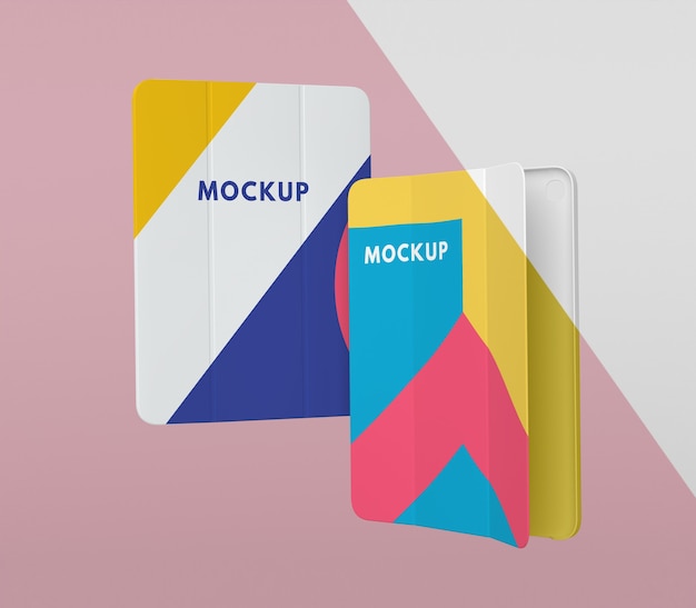 PSD arrangement of tablet case mock-up