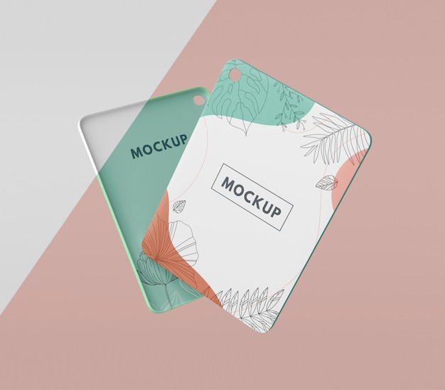 PSD arrangement of tablet case mock-up