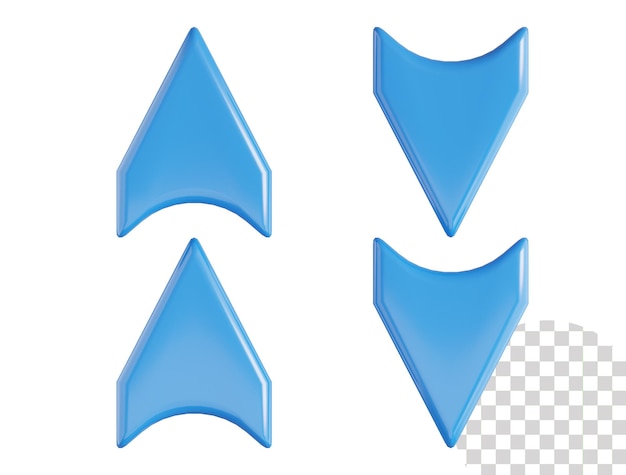 Arrow 3d icon