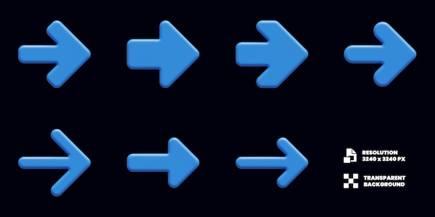 Arrow Collection 3D