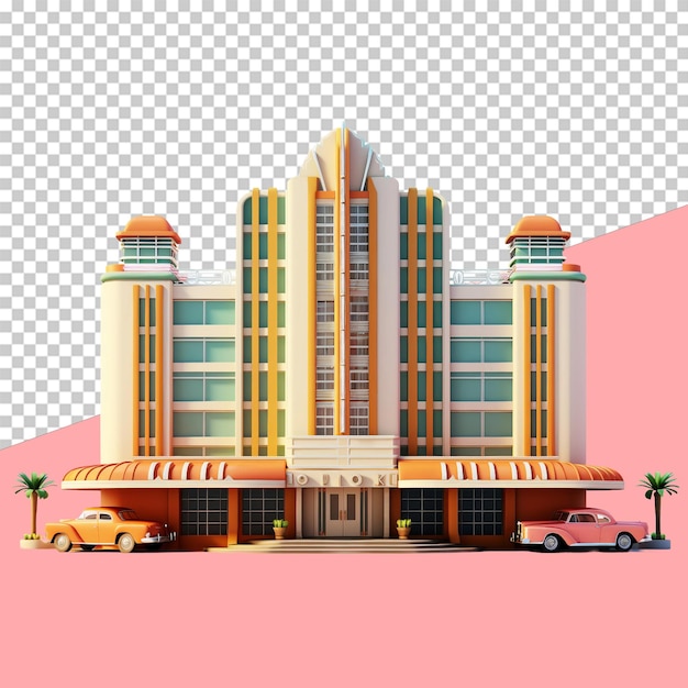 Art deco hotel