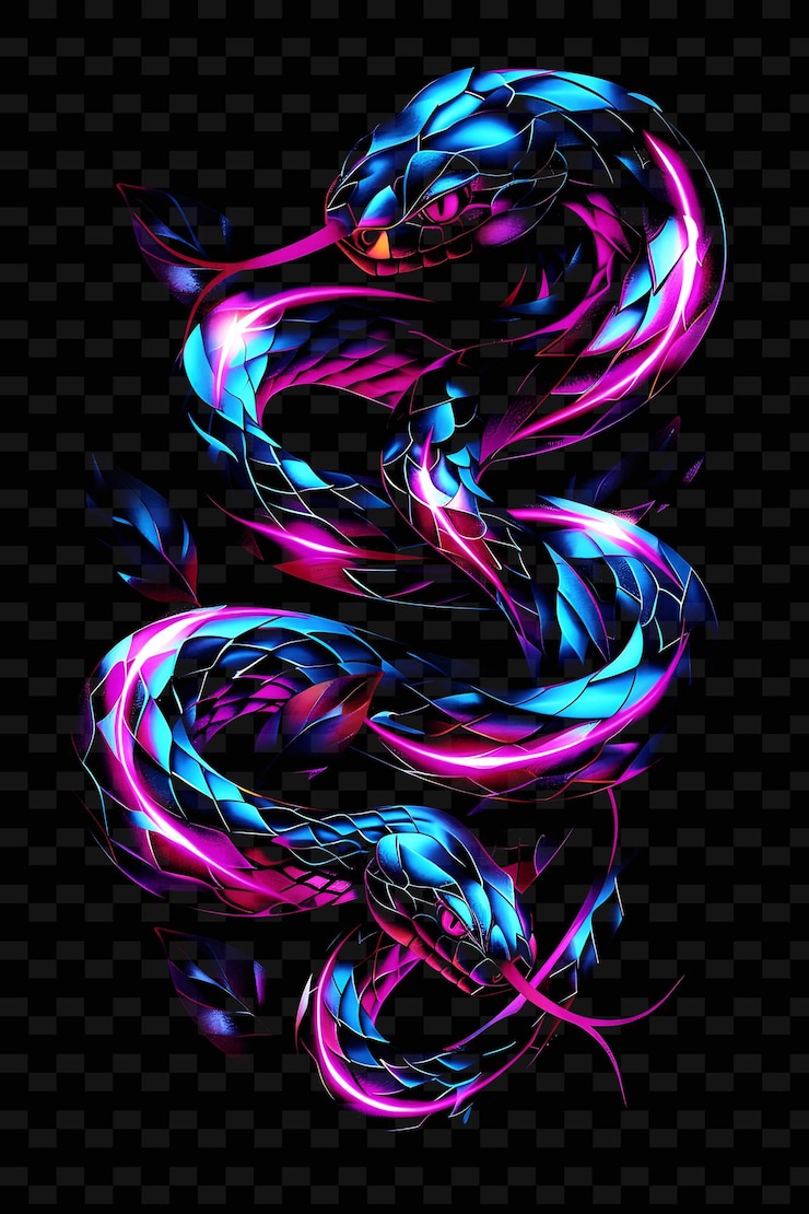PSD the art of the snake